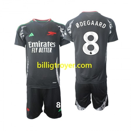 Billige Fotballdrakter Arsenal Odegaard 8 Barn Bortedraktsett 2024/25 Kortermet